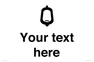 Custom information: urinal toilet